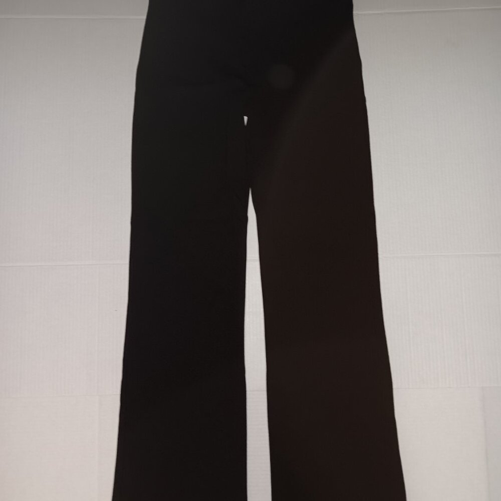 BETABRAND CLASSIC DRESS PANTS YOGA PANTS BOOTCUT BLACK - Picture 10 of 15